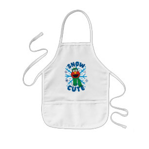 Tablier Enfant Elmo Snow Cute