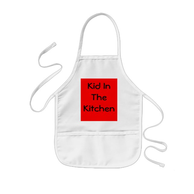 Tablier Enfant Enfant dans la cuisine (Devant)