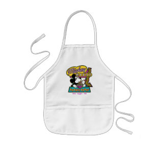 Tablier Enfant Enseigne de la Maison de Nouilles de Mickey Mouse