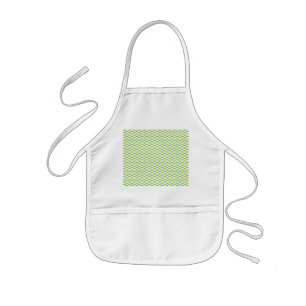 Tablier Enfant Ensemble de dossiers verts botaniques
