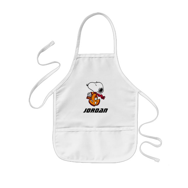 Tablier Enfant ESPACE | Snoopy | Ajouter Votre Nom (Devant)