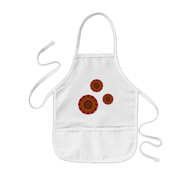 Tablier Enfant Fire Mandala Apron (Devant)