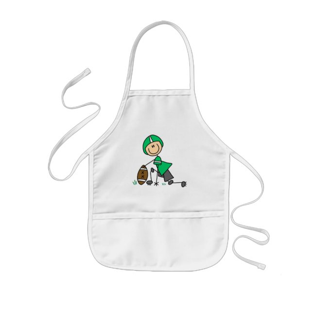 Tablier Enfant footballstickthree (Devant)