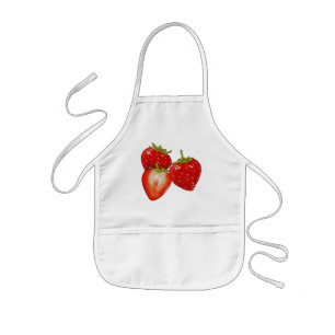 Tablier Enfant Fraises