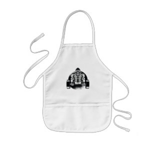 Tablier Enfant Gorille Fort Pompe les Muscles