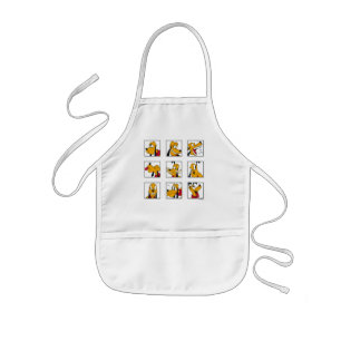 Tablier Enfant Grille d'expression de Pluton