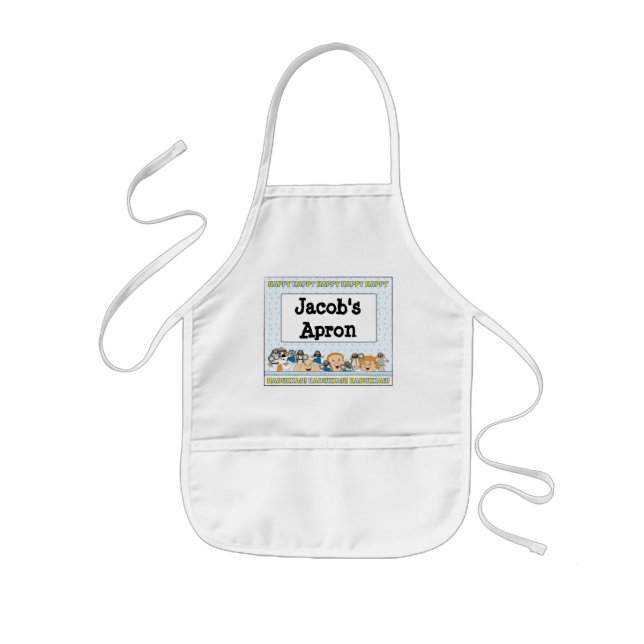 Tablier Enfant Hanoukka Apron Kids Personnaliser (Devant)