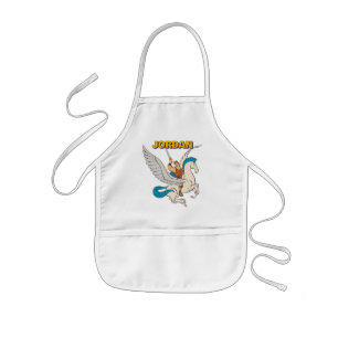 Tablier enfant Hercule chevauchant Pégase