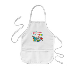 Tablier Enfant Histoire du jouet C'est Noël ! Portez les jouets