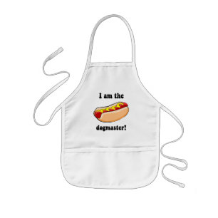Tablier Enfant Hot dog drôle