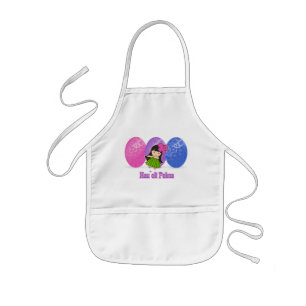 Tablier Enfant Hula Girl Oeuf de Pâques Aprons