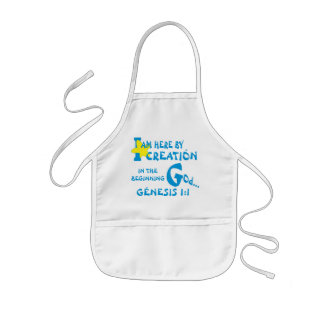 Tablier Enfant Ici Par Apron De Création© Apron Eng Pour Enfants