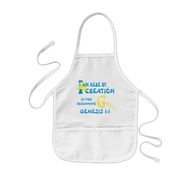 Tablier Enfant Ici Par La Création I Ce Que J'Eng J'Apron Enfants (Devant)