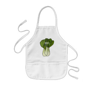 Tablier Enfant Illustration de Bok choy