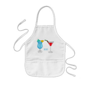 Tablier Enfant Illustration de cocktail