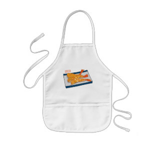 Tablier Enfant Illustration de la tempura crevette
