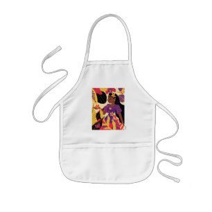 Tablier Enfant Isabela d'Encanto   Graphique floral