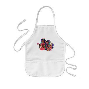 Tablier Enfant Isabella d'Encanto   Graphique floral magique