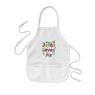 Tablier Enfant Jésus m'aime