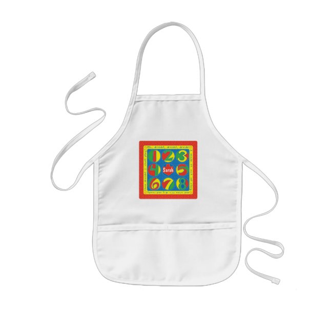 Tablier Enfant Jeu de rêve pour enfants Aprons pour Hanoukka (Devant)