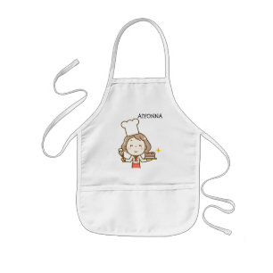 Tablier Enfant Jolie fille chef