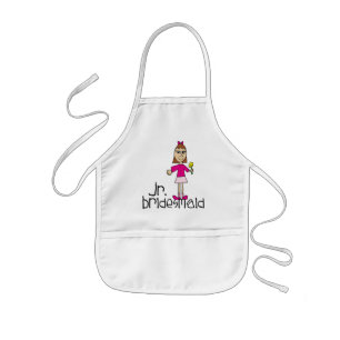 Tablier Enfant Jr. Bridesmaid Cadeaux et faveurs