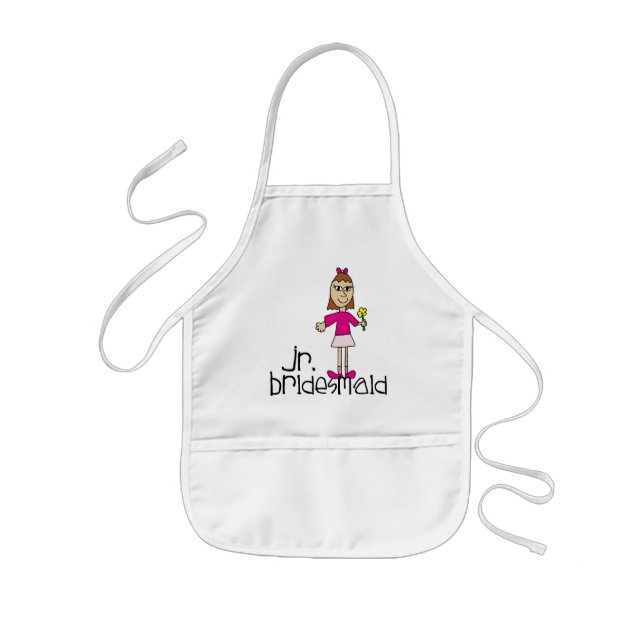 Tablier Enfant Jr. Bridesmaid Cadeaux et faveurs (Devant)