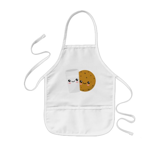 Tablier Enfant Lait et biscuit (Devant)