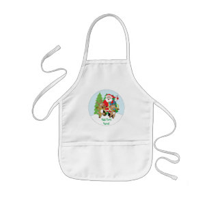 Tablier Enfant L'Apron de Noël pour les enfants Personnaliser le 