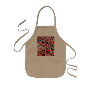 Tablier Enfant L'art populaire ukrainien motif floral abstact