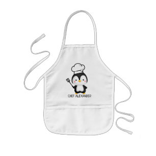Tablier Enfant Le chef Penguin personnalise l'aire des enfants