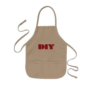 Tablier Enfant Le do-it-yourself badine drôle mignon