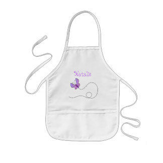 Tablier Enfant Le papillon Customizeable badine le tablier