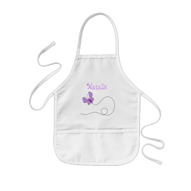 Tablier Enfant Le papillon Customizeable badine le tablier (Devant)
