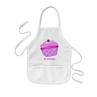 Tablier Enfant Le petit gâteau d'Applique badine le tablier -