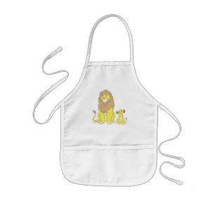 Tablier Enfant Le Roi Lion   Rois puissants