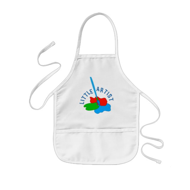 Tablier Enfant Le tablier du petit artiste (Devant)