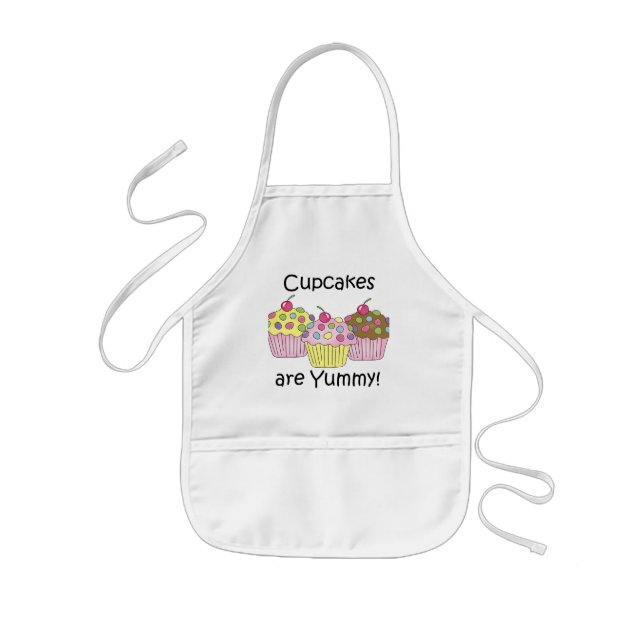 Tablier Enfant Les petits gâteaux sont T-shirts et cadeaux (Devant)