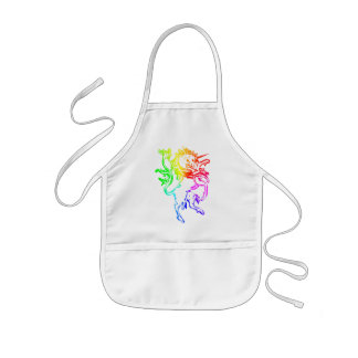 Tablier Enfant Licorne colorée