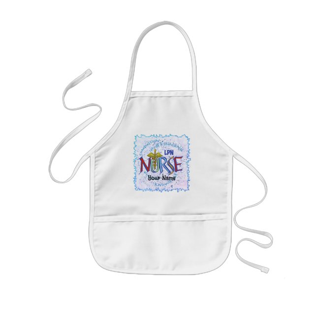 Tablier Enfant LPN Nurse Motto (Devant)