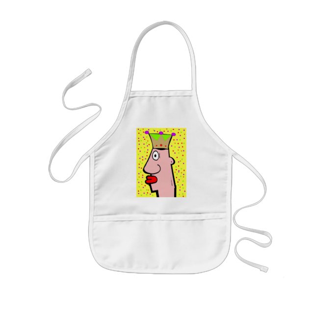 Tablier Enfant Mardi Gras King "REX" (Devant)