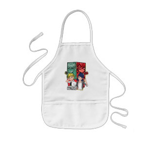 Tablier Enfant Marinette comique miqueuse & Adrien Véritables Cou