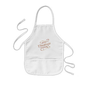 Tablier Enfant Meilleur Cadeau de Noël disant Xmas