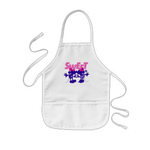 Tablier Enfant Mickey & Minnie Souris  Sweet! Saint-Valentin