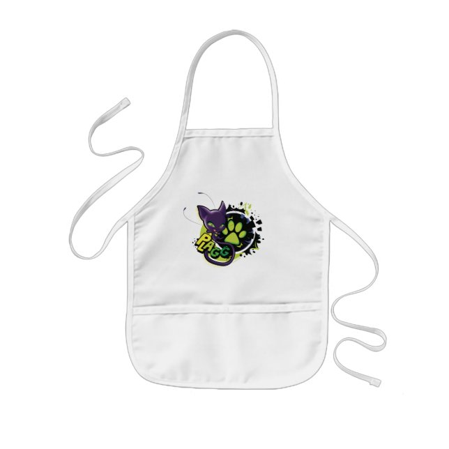 Tablier Enfant Miraculous Kwami Plagg (Devant)