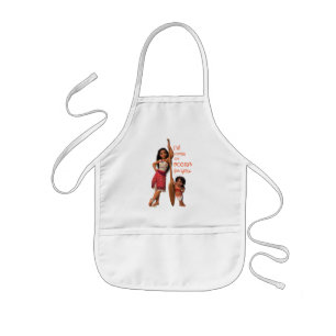 Tablier Enfant Moana & Simea : Je traverserais un océan pour vous