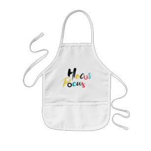 Tablier Enfant Moderne, coloré, amusant, cool, Hocus Pocus tendan