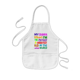 Tablier Enfant Mon grand-père connaît apron