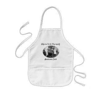 Tablier Enfant Montessori Apron