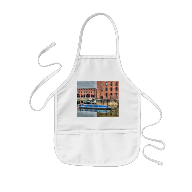 Tablier Enfant Narrowboat Albert Dock Liverpool (Devant)